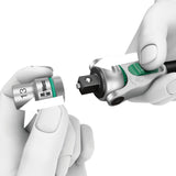 Wera 8100 sc 6 zyklop speed-ratelset, 1 2 -aandrijving gereedschapsset (zwart groen, 28-delig) - afbeelding 3