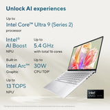 Asus zenbook 14 oled ux3405ca-qlnad7w 14 laptop (blauw | core ultra 9 285h | arc 140t | 32 gb | 1 tb ssd) - afbeelding 17