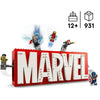 Lego super heroes 76313 marvel logo en minifiguren