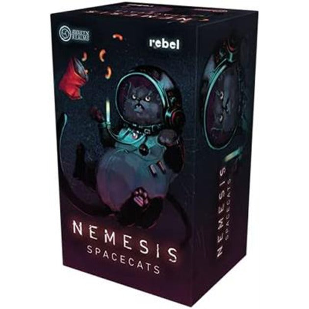 Asmodee nemesis: space cats bordspel (engels, uitbreiding, 1 - 5 spelers, 35 - 175 minuten, vanaf 14 jaar)