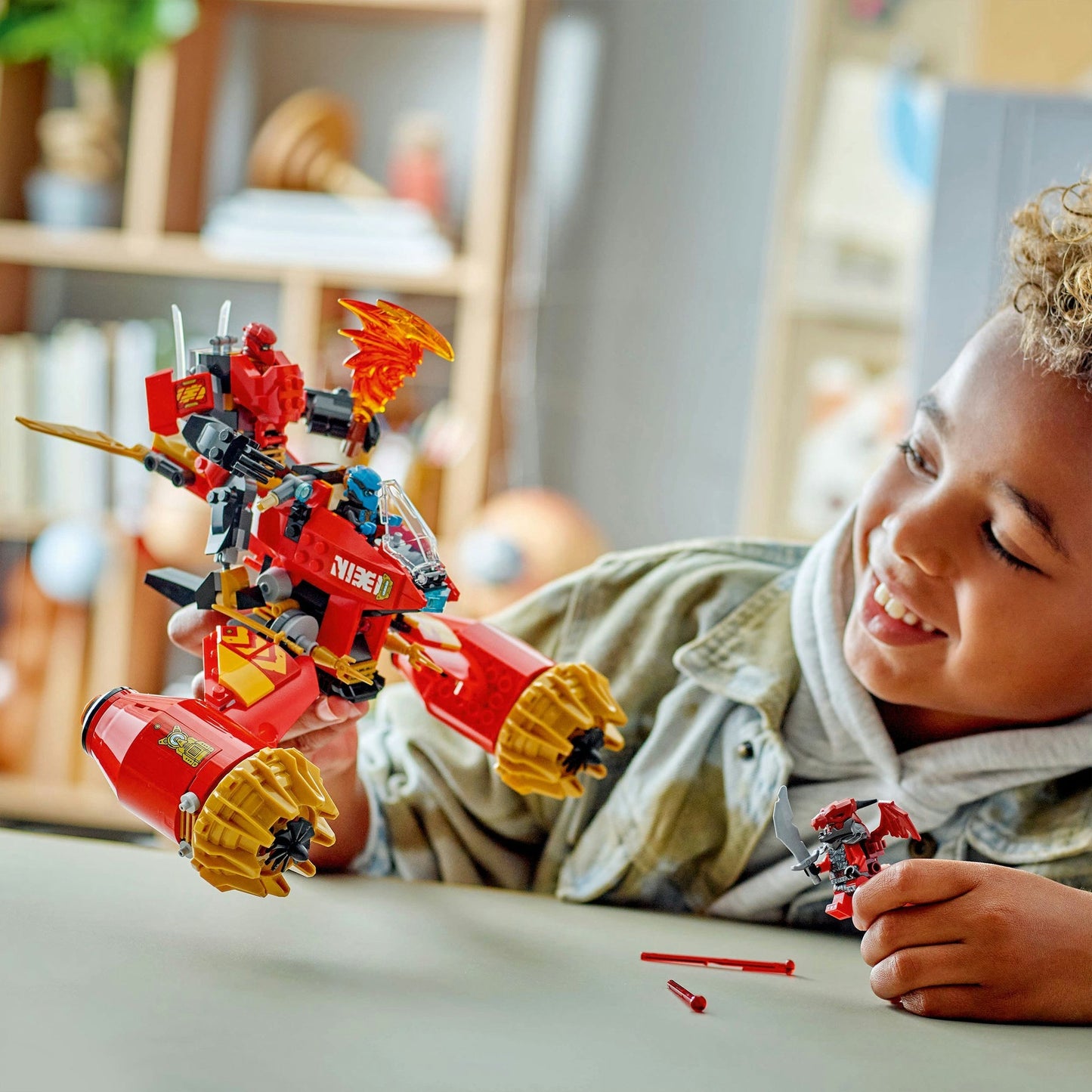 Lego ninjago 71830 kai's mechastormvoertuig