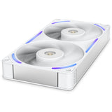 Nzxt f240x rgb case fans (wit, 2 stuks, 240 x 120 x 30 mm, pwm) - afbeelding 3