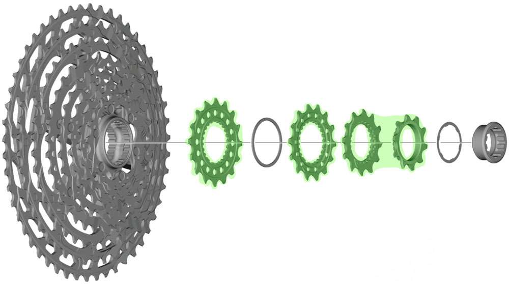 Shimano shim. sprocket ms 12-spee 16z.