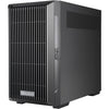 Silverstone cs382 mini tower behuizing (zwart | 2x usb-a | 1x usb-c)