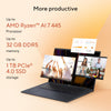 Asus vivobook 18 m1807ga-s8004w 18 laptop (blauw | ryzen 7 445 | radeon 840m | 32 gb | 1 tb ssd)