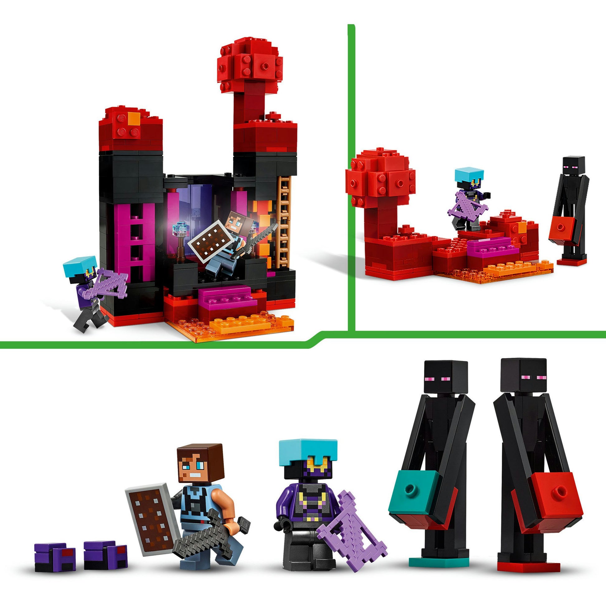 Lego minecraft 21279 de enderman toren
