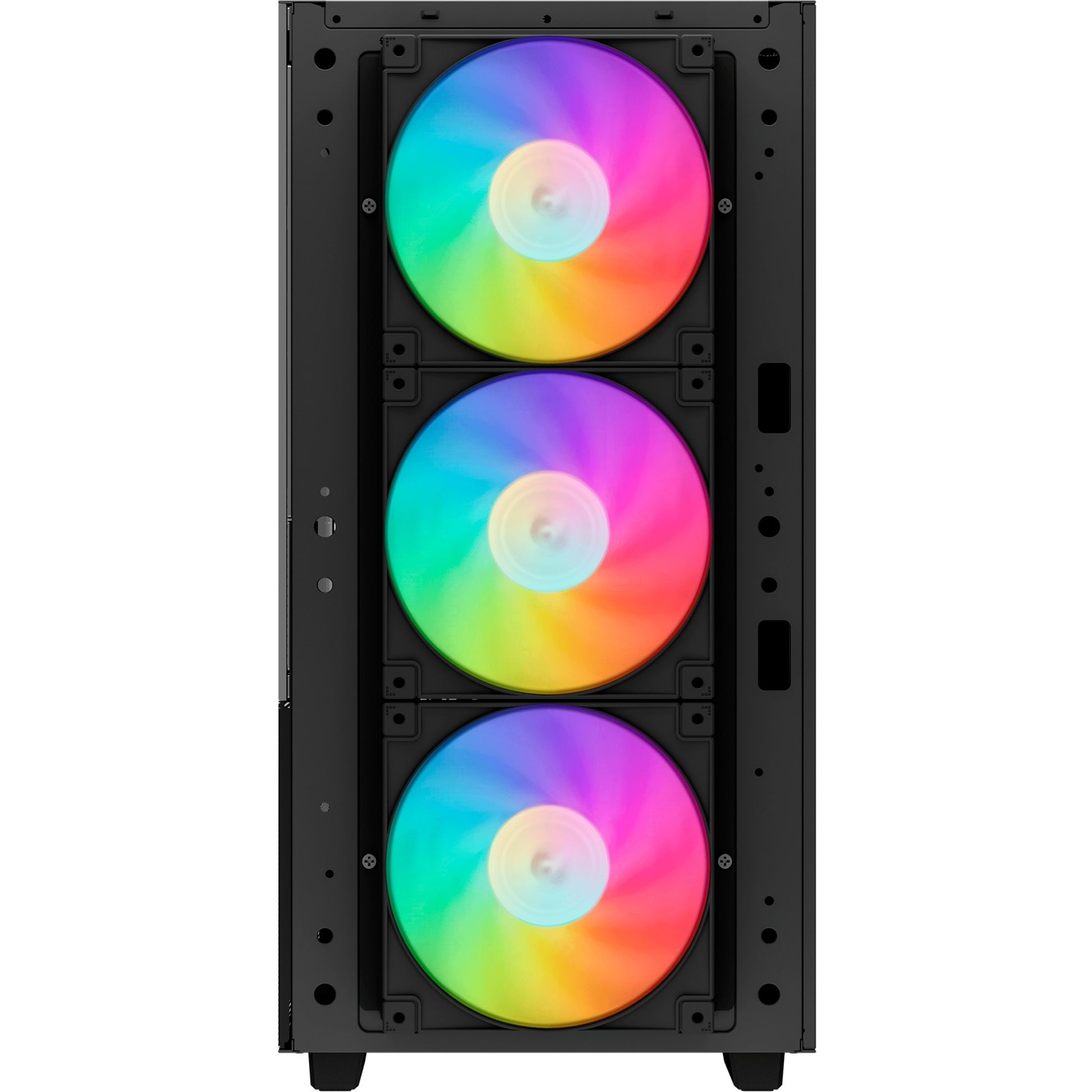 Deepcool ch560 midi tower behuizing (zwart | 1x usb-a | 1x usb-c | rgb | window)
