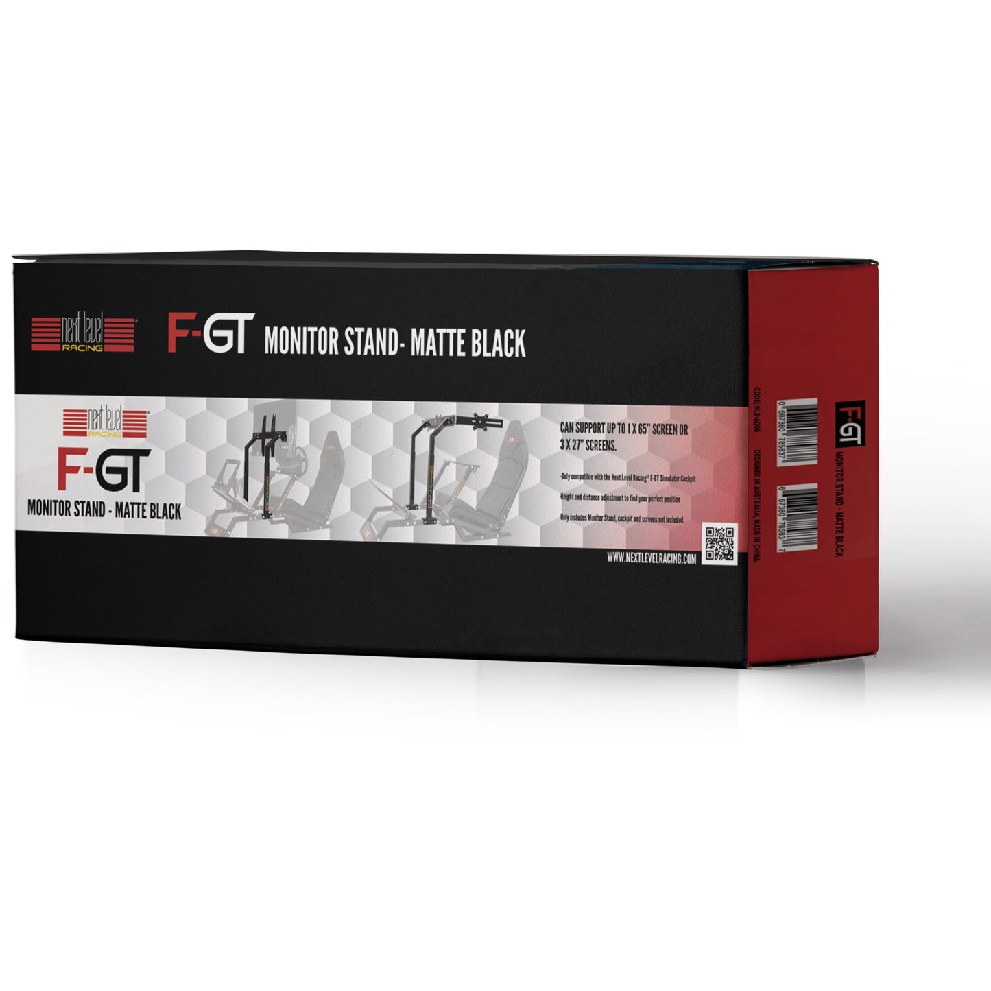 Next level racing f-gt monitor stand bevestiging (zwart)