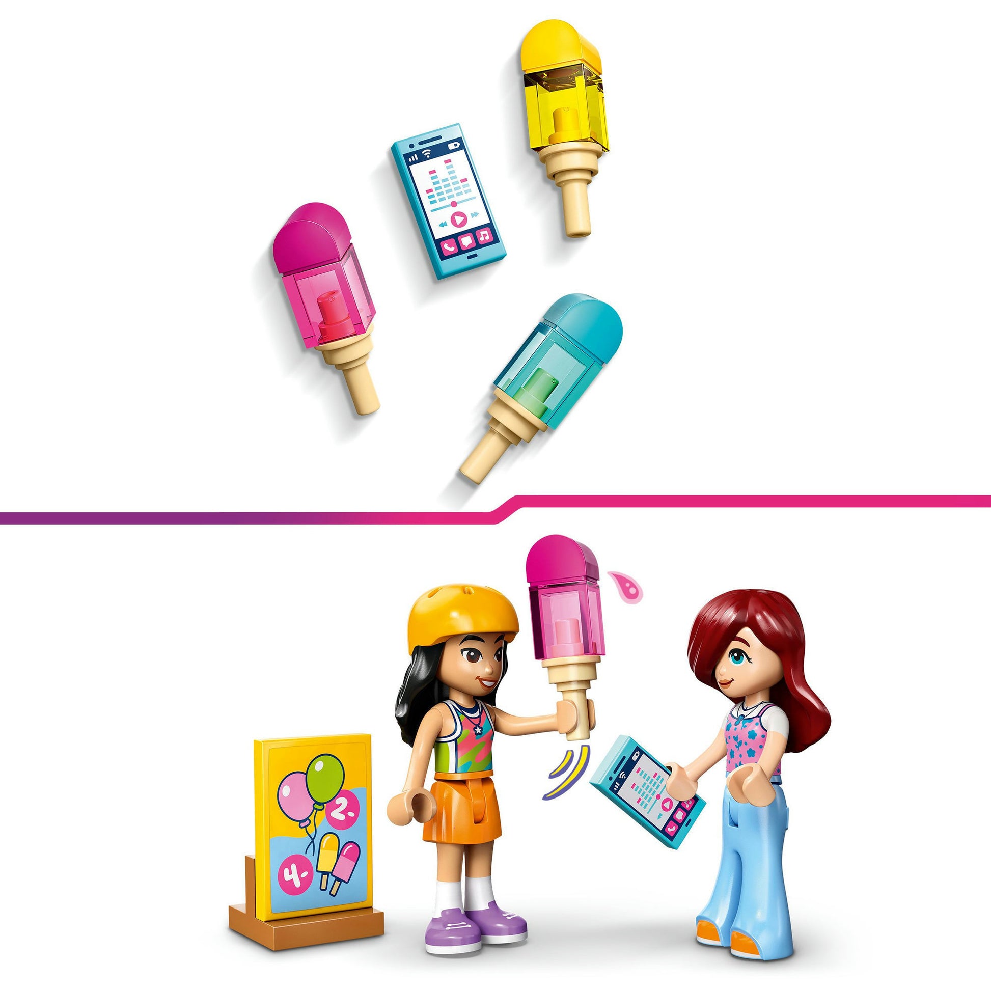 Lego friends 42692 ijsjes- en ballonnenkraam