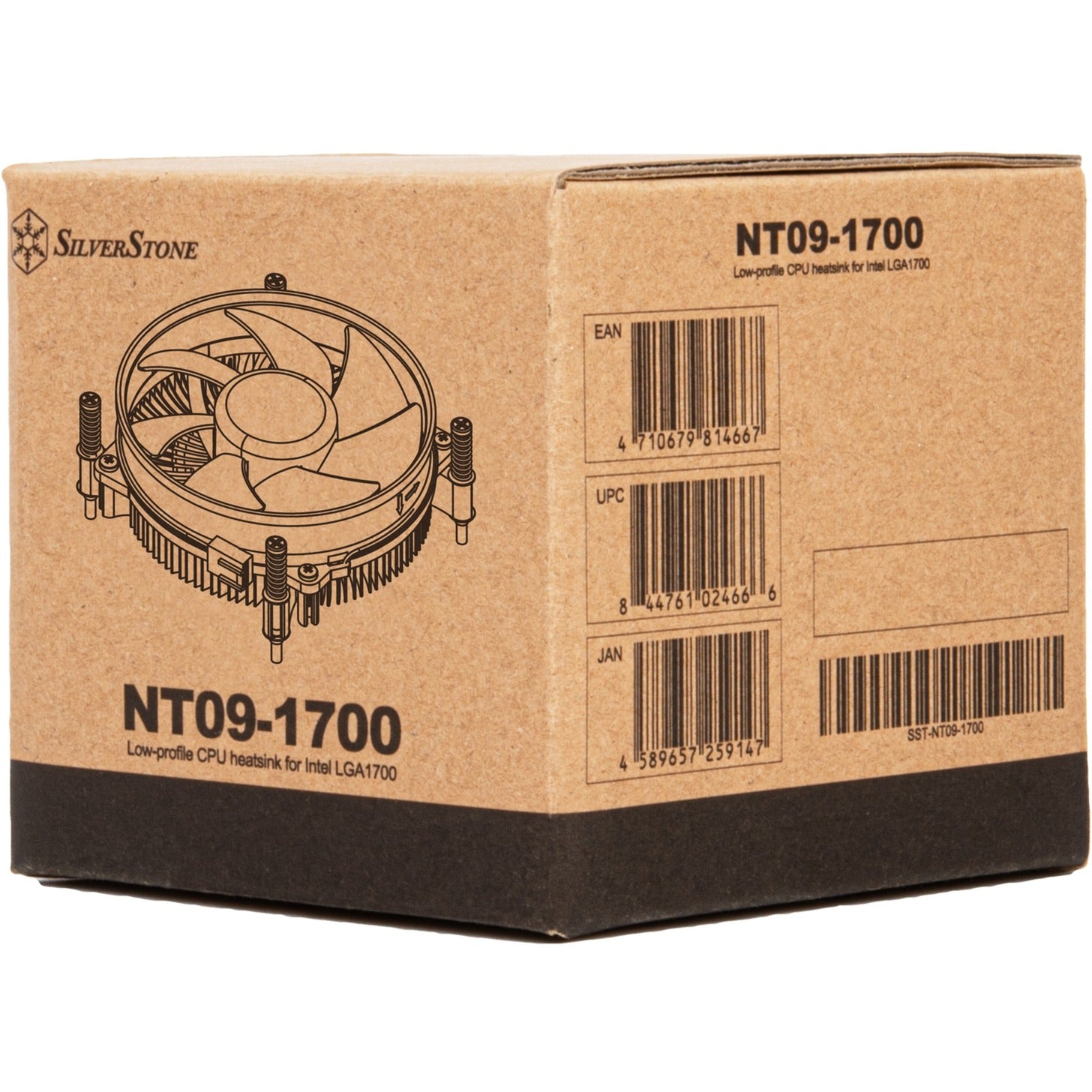 Silverstone sst-nt09-1700 cpu-koeler