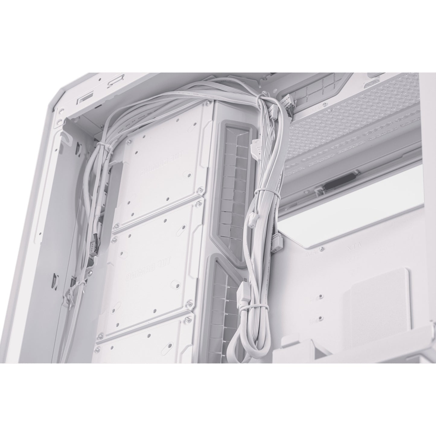 Asus tuf gaming gt502 midi tower behuizing (wit | 2x usb-a | 1x usb-c | tempered glass)