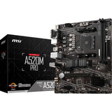 Msi a520m pro socket am4 moederbord (raid, gb-lan, sound, µatx) - afbeelding 1
