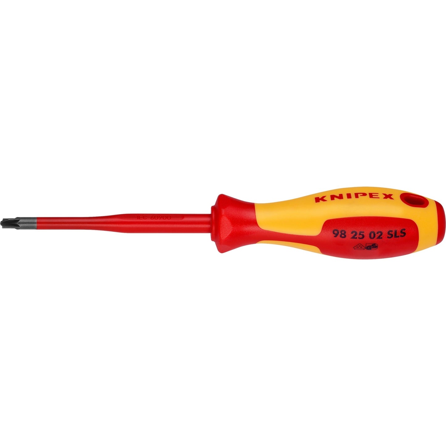 Knipex schroevendraaier (slim) plus-minus pz2 (rood geel)