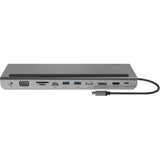 Belkin connect 11-in-1 usb-c hub dockingstation (zilver zwart) - afbeelding 2