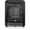 Thermaltake the tower 600 midi tower behuizing (zwart | 4x usb-a | 1x usb-c | tempered glass)