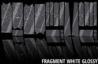 Unleazhed unscratch - frame protection film gravelbike bpg01 fragment white