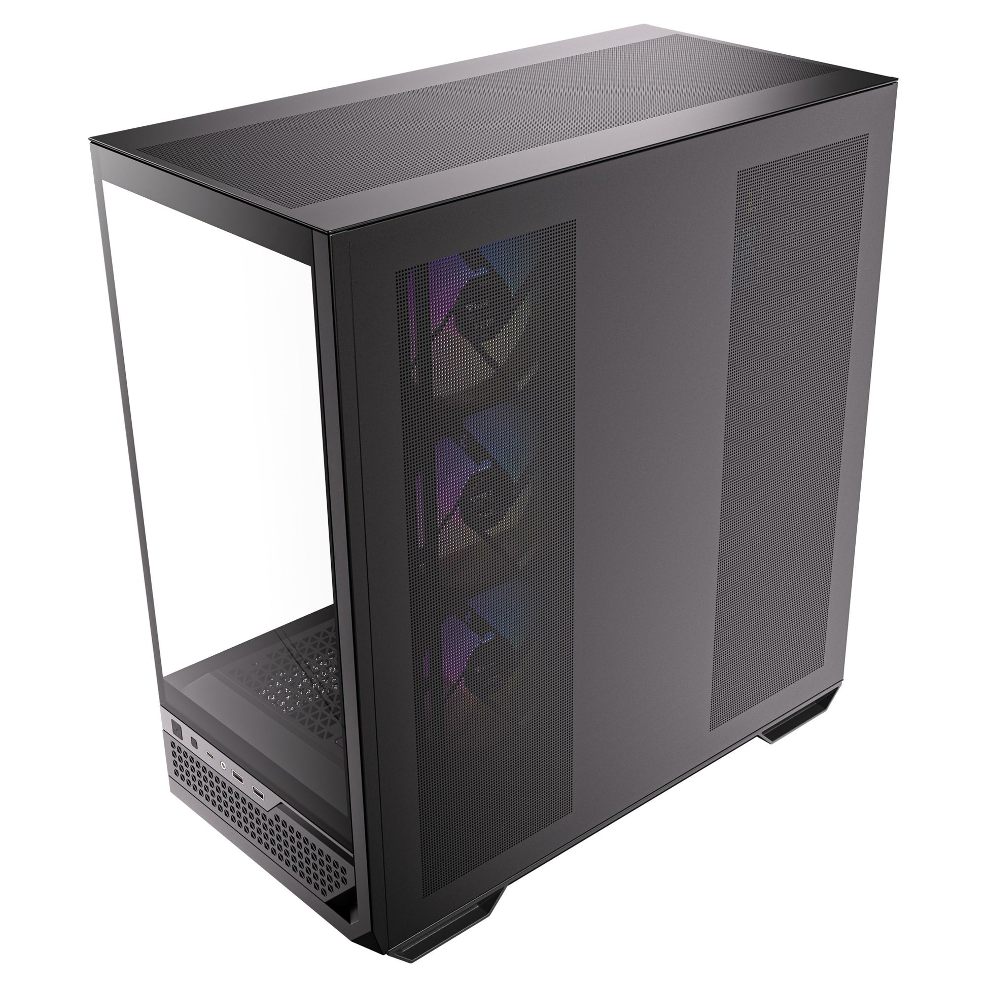 Antec c7 argb midi tower behuizing (zwart | 2x usb-a | 1x usb-c | tempered glass)