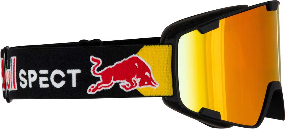 Red bull spect eyewear park-20re2 orange red mirror - ski goggle