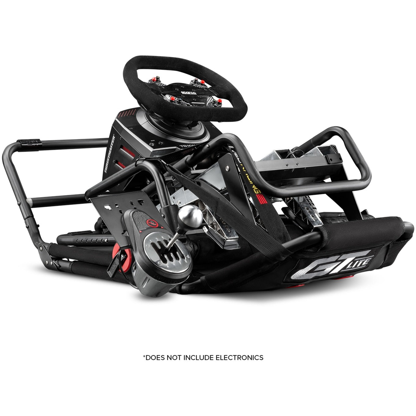 Next level racing gt lite foldable racing simulator (zwart)