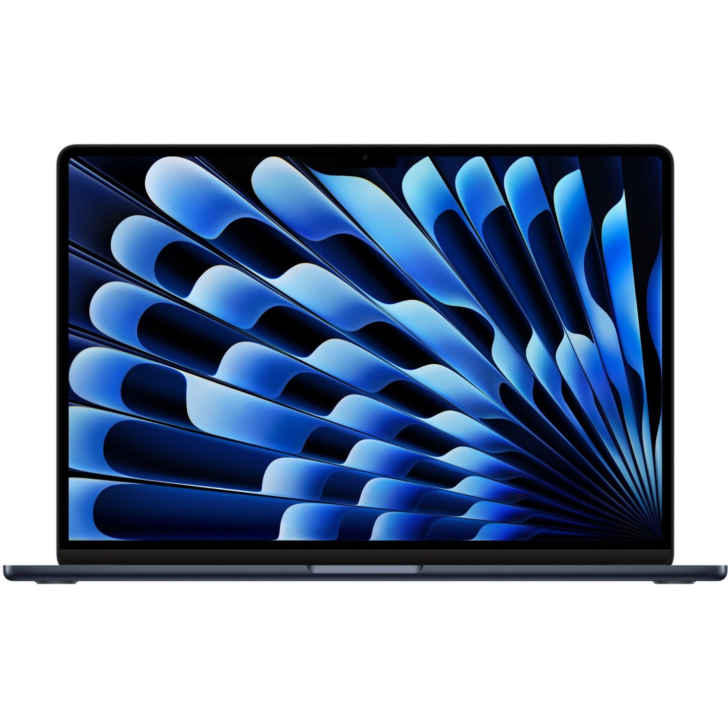 Apple macbook air 2024 15 (mryu3n a) refurbished laptop (nachtblauw | m3 8 core | 10-core gpu | 8 gb | 256 gb ssd)