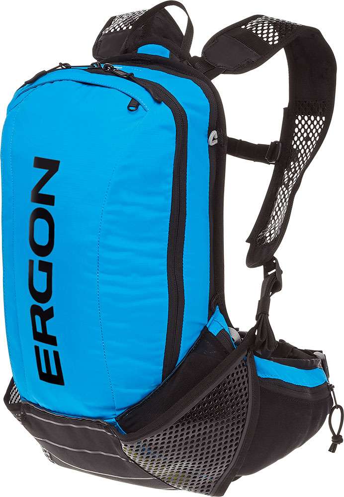 Ergon BX2 Evo Rugtas - Lichtgewicht, Blauw, 10+1.5L, Waterdicht