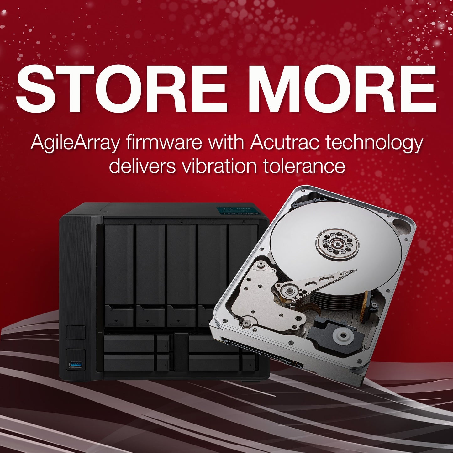 Seagate ironwolf 8 tb harde schijf (sata 600, 24 7)