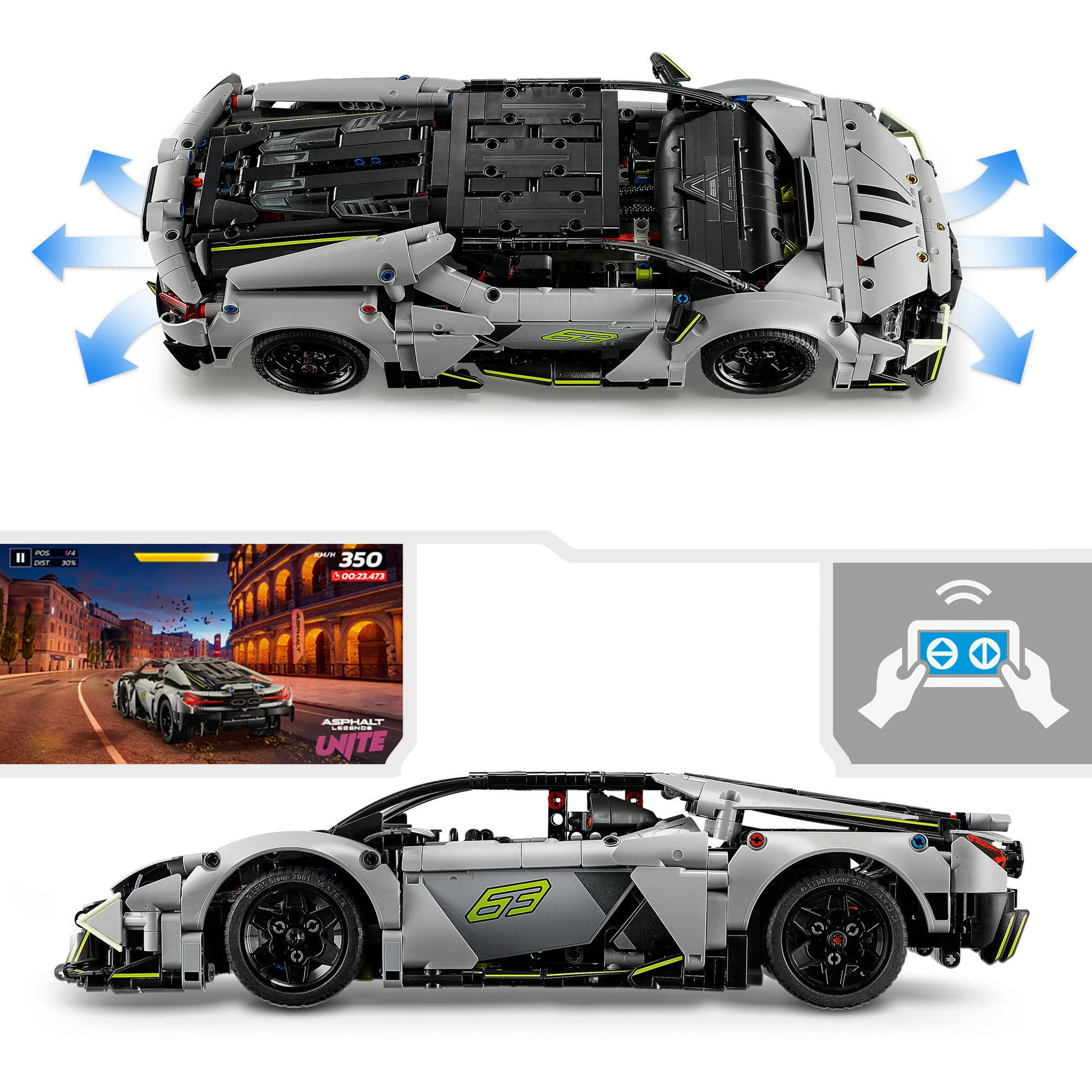 Lego ® technic lamborghini revuelto supersportwagen - 42214