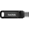 Sandisk ultra dual drive go 64 gb usb-stick (zwart, usb-a 3.2 (5 gbit s), usb-c 3.2 (5 gbit s))