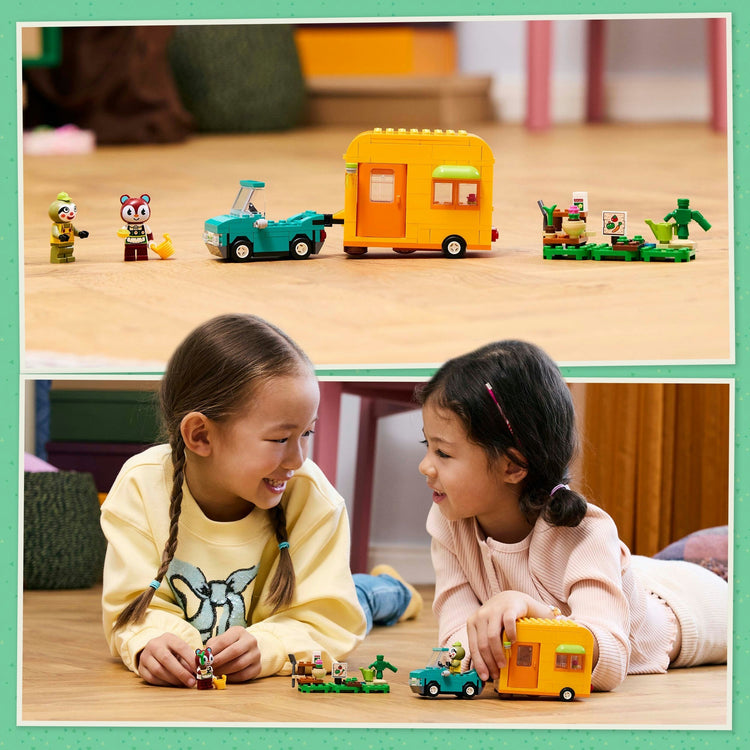 Lego animal crossing 77054 leifs caravan en tuinwinkel