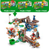 Lego super mario - uitbreidingsset: diddy kongs mijnwagenrit constructiespeelgoed (71425)