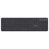 Trust vaiya draadloos toetsenbord (zwart, us lay-out (qwerty), 100%, bluetooth 2.4ghz)