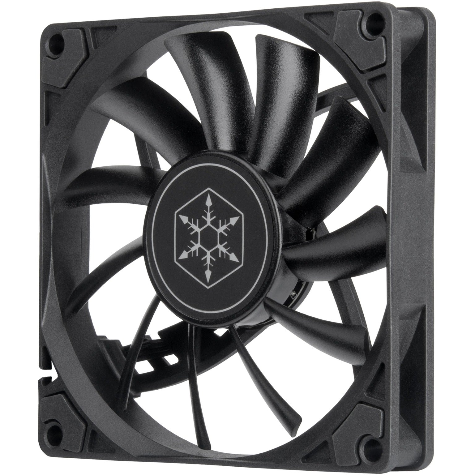 Silverstone air slimmer 90 case fan (zwart, 92 x 92 x 15 mm, pwm)