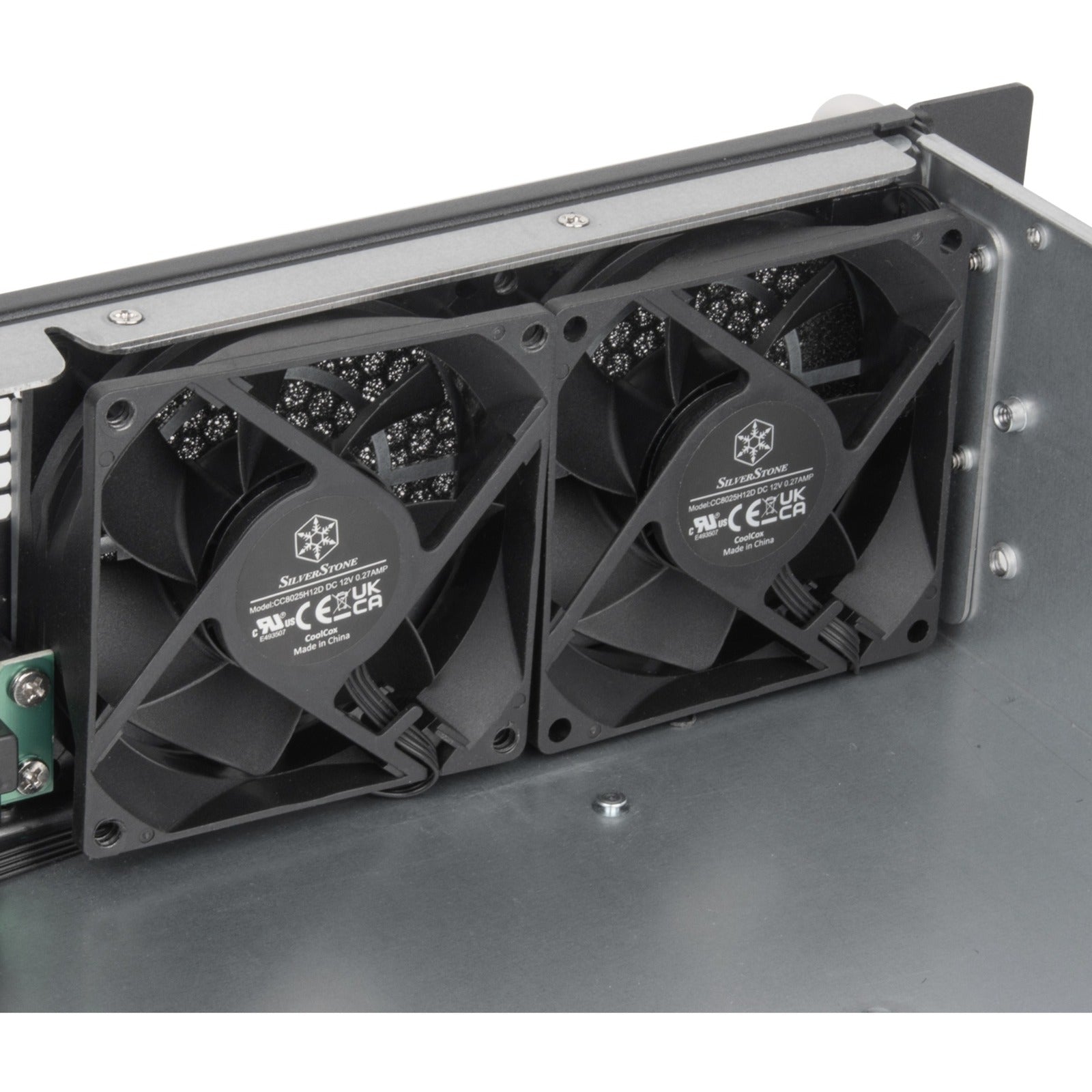 Silverstone rm23-502-mini rack behuizing (grijs zwart)