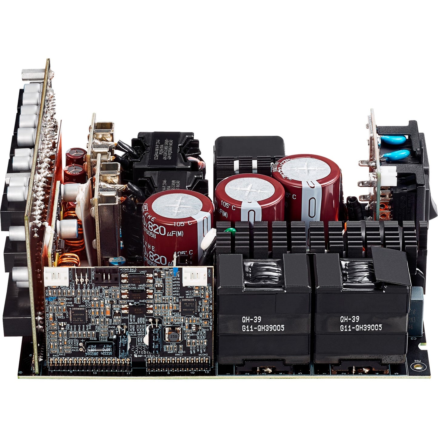 Nzxt c1500 platinum modulaire 1500 watt voeding (zwart, 2x 12v-2x6, 6x pcie)