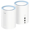 Cudy ac1200 mesh wi-fi system (2-pack) mesh router (wit)