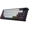 Hator skyfall pro wireless rgb mechanisch gaming toetsenbord (zwart, us lay-out (qwerty), hator aurum vanilla silent, 65%, rgb, double-shot pbt, hot-swap, 2.4ghz | bluetooth | usb-c)