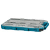 Makita maktrak organizer plat p-91051 gereedschapsbox (blauw zwart)