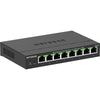 Netgear 8-port 2.5g multi-gigbit ethernet plus switch (ms308e) (zwart, managed)