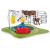 Schleich farm world - koe wasstation speelfiguur (42529)