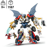 Lego ninjago 71834 zane's ultra-combomecha - afbeelding 3