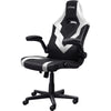 Trust gxt 703w riye gamingstoel (zwart wit)