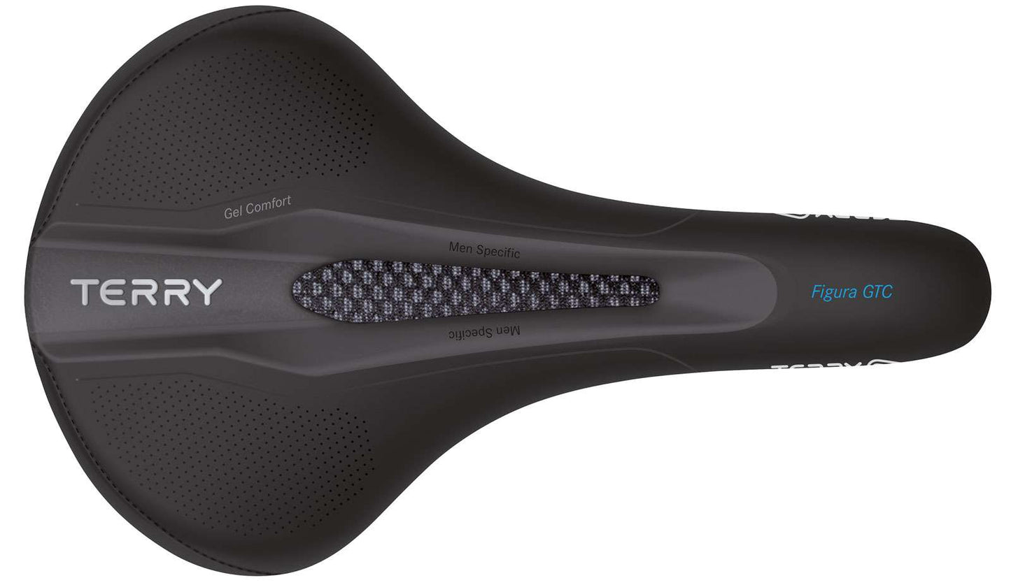 Terry zadel Figura GTC gel heren zwart