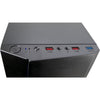 Inter-tech b-02 rgb midi tower behuizing (zwart | 3x usb-a | rgb | window)