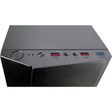 Inter-tech b-02 rgb midi tower behuizing (zwart | 3x usb-a | rgb | window) - afbeelding 9