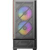 Antec p30 argb midi tower behuizing (zwart houtkleur | 2x usb-a | 1x usb-c | tempered glass)