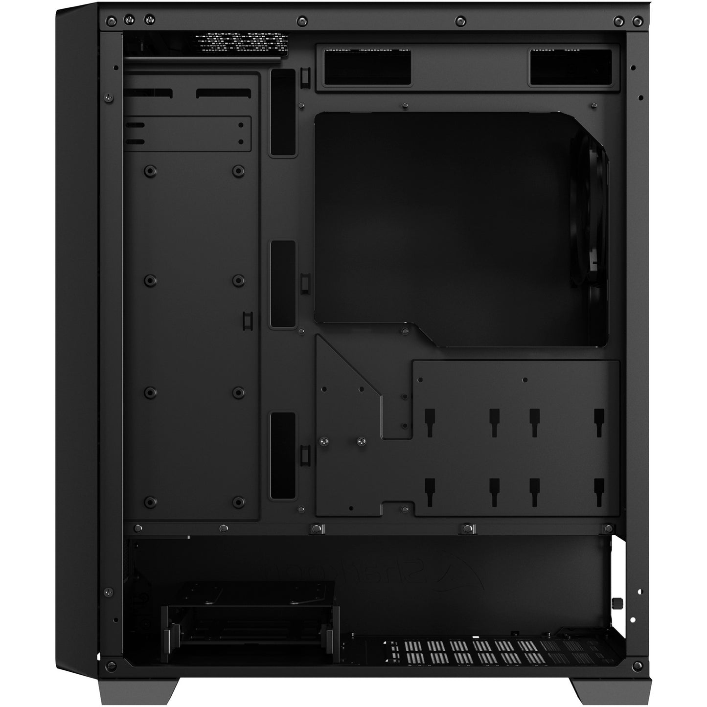 Sharkoon vs8 black midi tower behuizing (zwart | 3x usb-a)