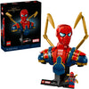 Lego marvel - iron spider-man buste constructiespeelgoed (76326)