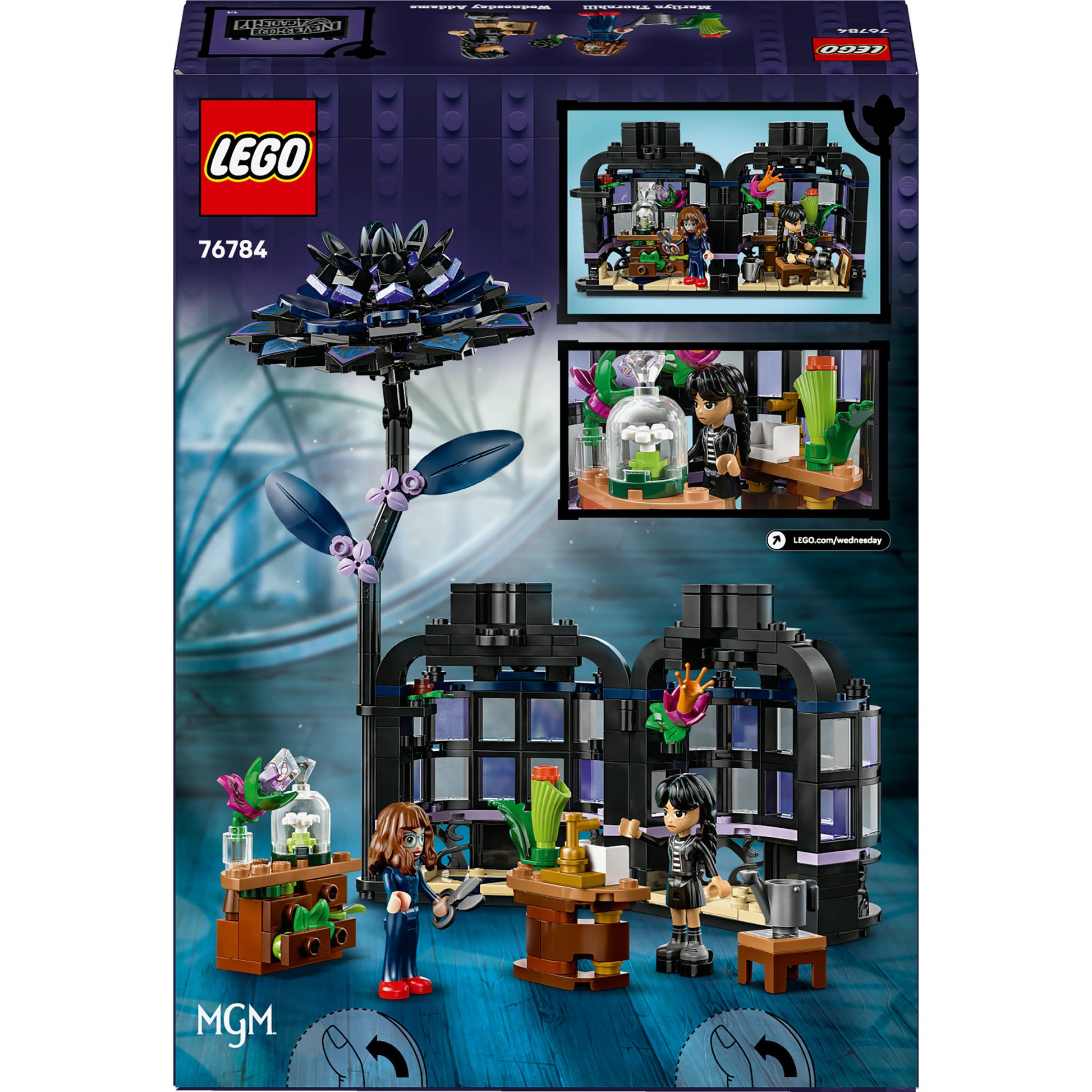 Lego ® wednesday zwarte dahlia - 76784