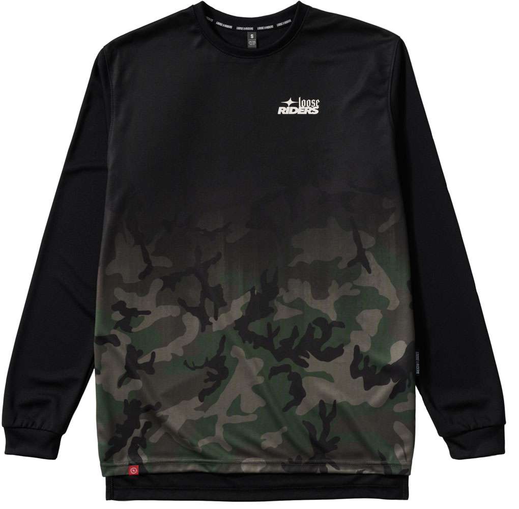 Loose riders essentials dipped - mtb long sleeve jersey