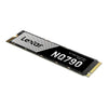 Lexar nq790 512 gb ssd (zwart grijs, pcie 4.0 x4, nvme 1.4, m.2 2280)